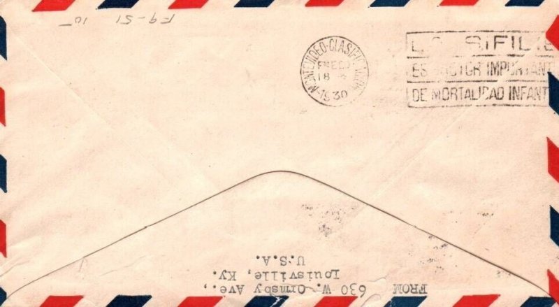 1930 1st Soccer World Cup ⚽ FIFA -  One out of 4 Uruguay slogan cancel Postmark 