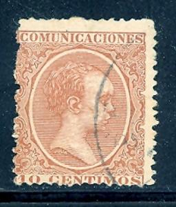 Spain 260 used SCV $ 4.50 (RS)