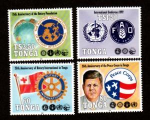 Tonga # 828-831 Mint NH!