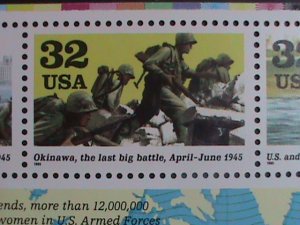 UNITED STATES -1995 SC#2981 1945 WORLD WAR II MNH SHEET   WE SHIP TO WORLD WIDE