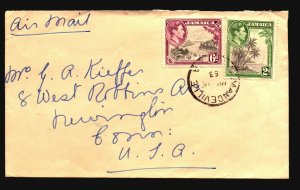 Jamaica 1953 Cover to USA - Z17664