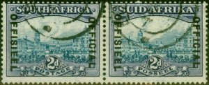 South Africa 1939 2d Blue & Violet SG023 Fine Used 