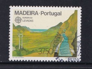 Portugal Madeira   #88   cancelled  1983  Europa  levadas irrigation system