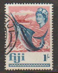 Fiji  QE II   SG 379  Used