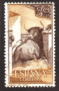 Spain (1960) - Scott # 912,  Used