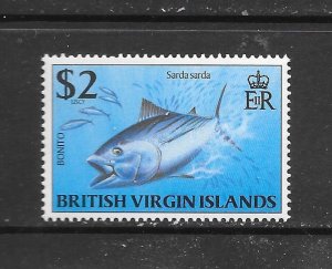 BRITISH VIRGIN ISLANDS #859 BONITO MNH