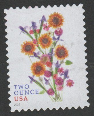 SC# 5682 - (78c) - Sunflower Bouquet - 2 ounce - Used Single Off Paper