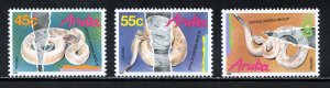 Aruba 50-53 MNH, Endangered Snake Species Set from 1989.