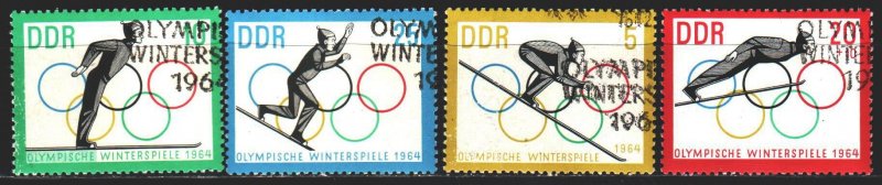 GDR. 1963. 1000-3. Innsbruck Winter Olympic Games. USED.