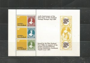 NZ No. 1 - NZ postage stamps, 125th anniv.