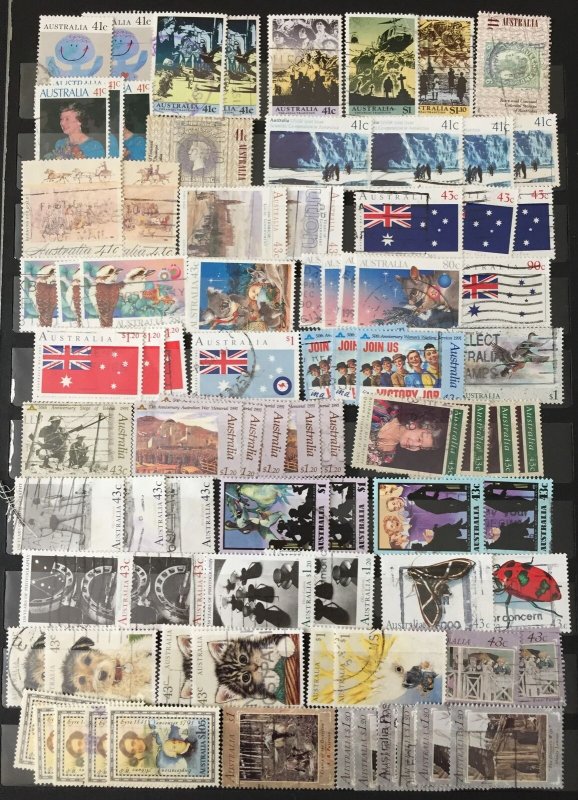 AUSTRALIA Modern Used Includes Birds +Vals To $10((Apx 450 Items) HP148