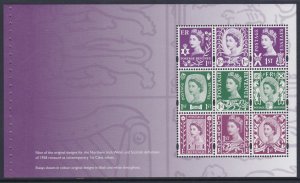 2600s 2008 Country Definitive Booklet Pane MNH