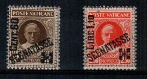 Vatican Scott J5-6 Mint NH (Catalog Value $210.00)