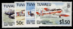 TUVALU QEII SG804-807, 1998 set, NH MINT.