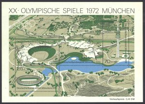 Germany Sc# B489 MNH 1972 Munich Olympic Site