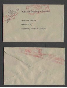 Canada-cover  #2177-Canada cover-OHMS-Carleton County-Ottawa,Ont-Aug 14 1945-met