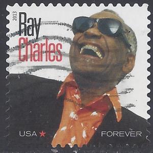 #4807 (46c Forever) Ray Charles 2013 Used