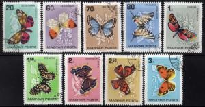 Butterflies - #1726-34(9) - used