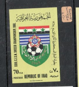 IRAQ  FOOTBALL     MINI SHEET  SG  MS 808      MNH         P1130H