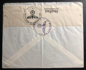 1940 Vatican WW2 Censored Cover To Berlin Germany