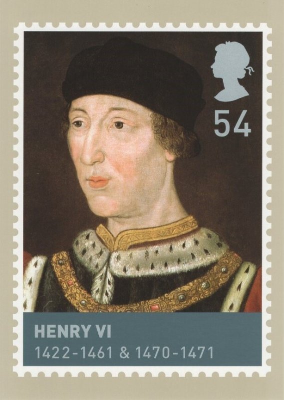 Great Britain 2008 PHQ Card Sc 2551 54p Henry VI