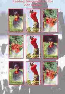 Turkmenistan 2000 Tiger Woods (Leading Personalities of t...