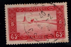 ALGERIA Scott 92 Used 25c   stamp