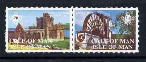 Calf of Man 1971 Isle of Man Views - Scouts rouletted set...