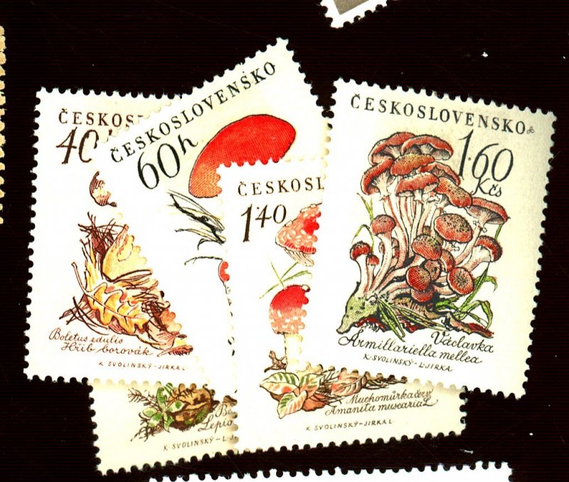 CZECHOSLAVAKIA 882-6 MINT FVF OG SM HR Cat $25