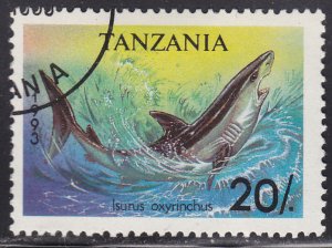 Tanzania 1136 Isurus Oxyrinchus Shark 1993