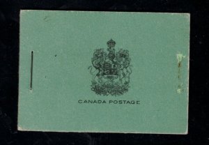 Canada Booklet #12 Very Fine Never Hinged Complete English