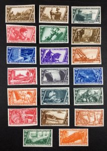 MOMEN ITALY SC #290-305,C40-C41,E16-E17 1932 MARCH ON ROME MINT OG NH LOT #68076