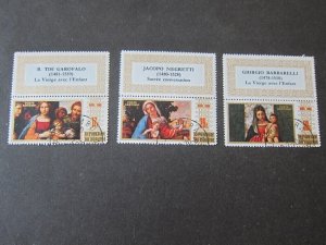 Burundi 1969 Sc C107-9 Christmas Religion set MNH