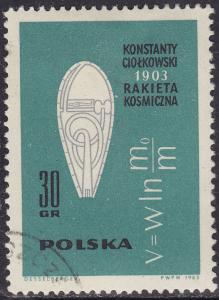 Poland 1178 The Conquest of Space 30GR 1963