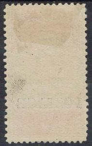 NEW SOUTH WALES 1894 QV POSTAGE 10/- VIOLET & ROSINE CHALK PAPER PERF 12 X 11 