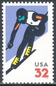 3180 Alpine Skiing MNH single