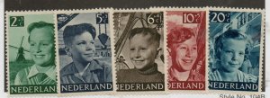 Netherlands B229-B233 Set Mint never hinged