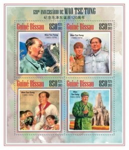 GUINE BISSAU 2013 SHEET MAO TSE TUNG gb13710a