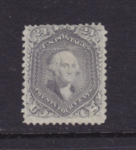 78a Fine unused scarce ( mint no gum ) with nice color cv $ 950 ! see pic !