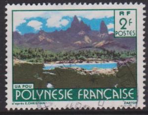 French Polynesia Sc#314 Used