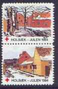 Cinderella - Denmark (Holbaek) 1984 Christmas Red Cross s...