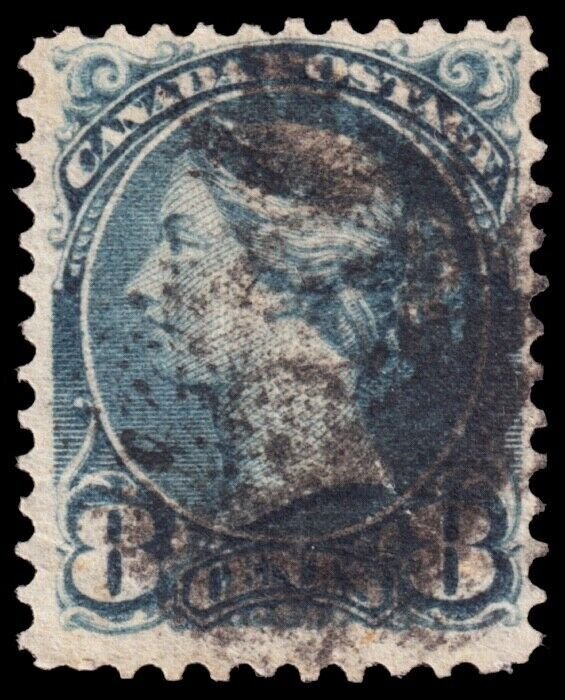 Canada Scott 44a (1893) Used G-F, CV $8.50 Y