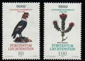 Liechtenstein # 1022 - 1023 MNH