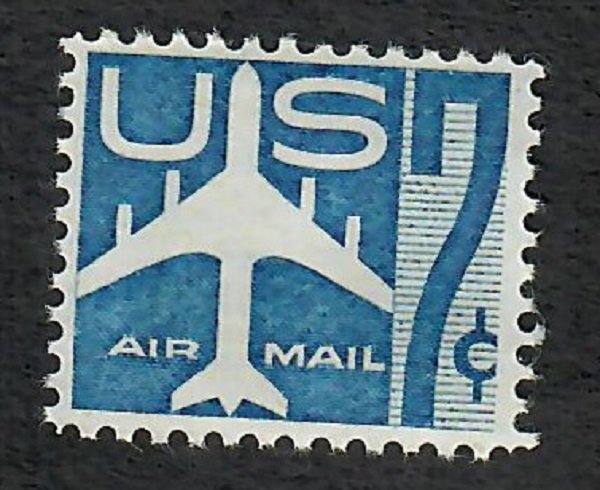 C51 Silhouette of Jet MNH Single