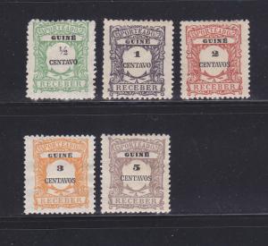 Portuguese Guinea J30-J34 MHR Postage Due Stamps