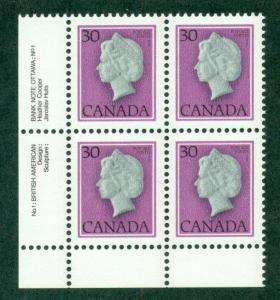 CANADA SC# 791 VF MNH 1982 P#1 Block of 4 LL