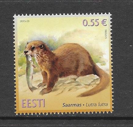 ESTONIA #793  OTTER    MNH