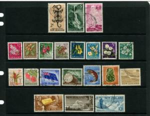 New zealand  #  333-52          Fine Used   set 