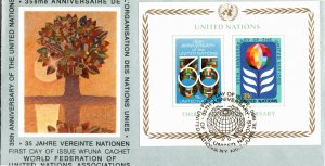 United Nations, New York, Worldwide First Day Cover