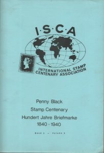 Philatelic Literature - ISCA Stamp Centenary 1840 - 1940 Band 3 Vol 3 - book